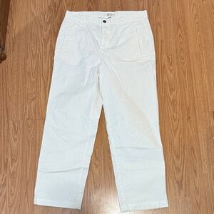 Christopher & Banks women’s Cream Chinos